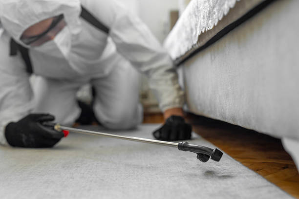 Professional Mosquito Control technician working in Wendover, UT